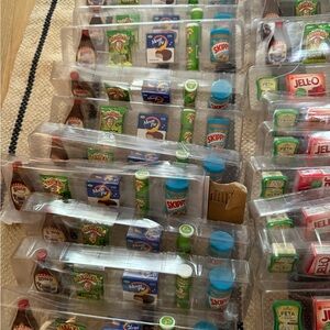 Lot Mini brands Kitchen food toys